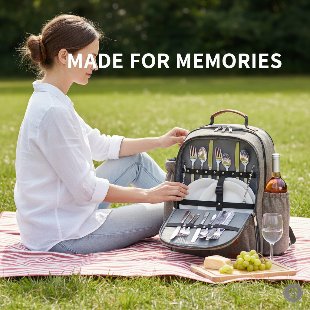 picnic in a backpack