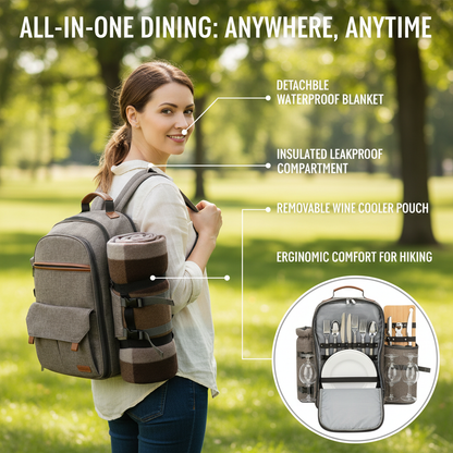 picnic in a backpack