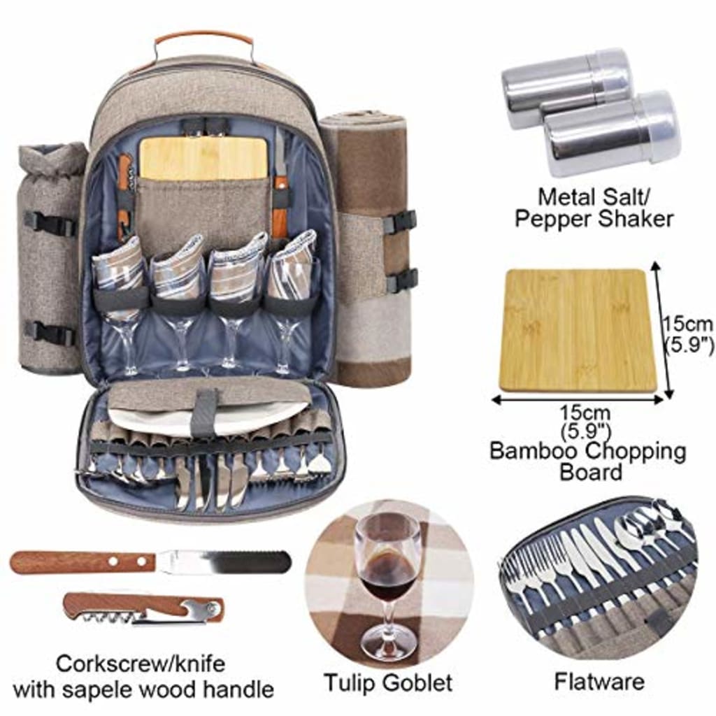 sunflora picnic back pack